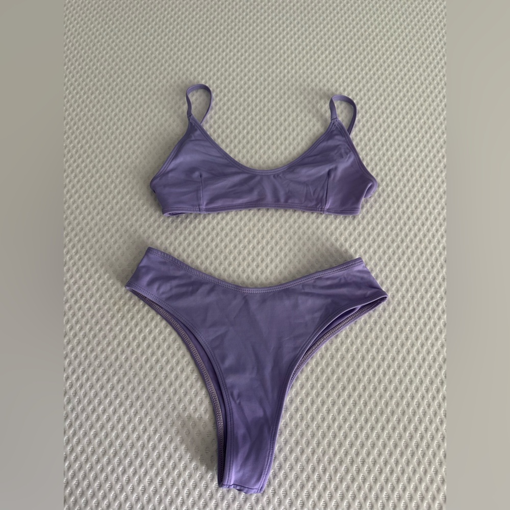 Purple Bikini Swimwear
